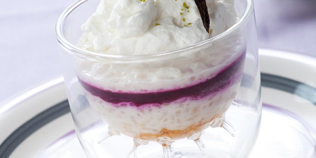 欧式米布丁搭风干水果干仙人掌酱汁