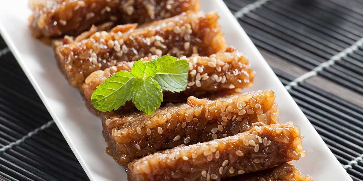 台式黑糖桂圆糯米糕