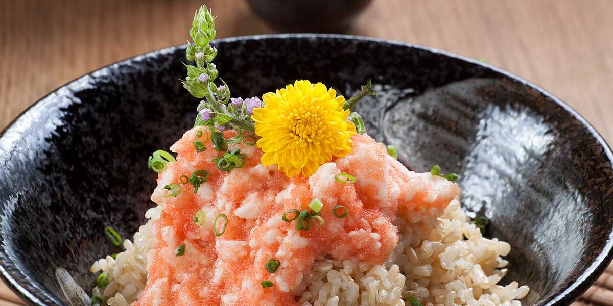 日式明太子山药拌饭