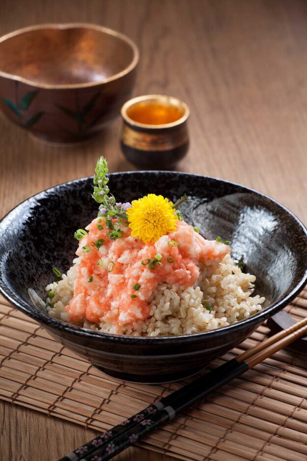 日式明太子山药拌饭 日式明太子山药拌饭
