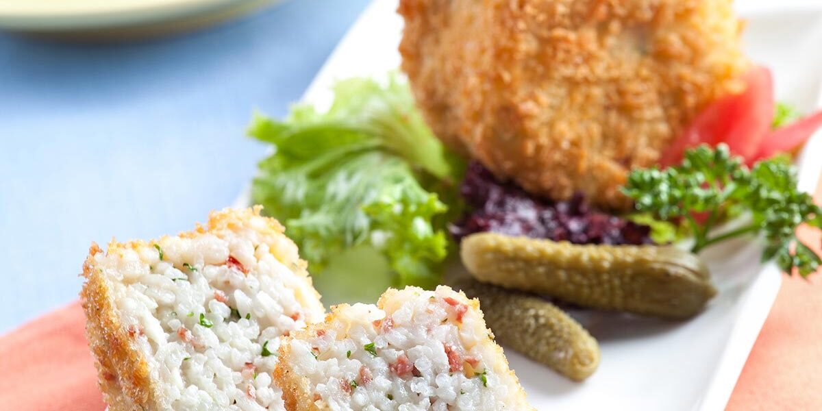 义式炸香肠吉士米饭团